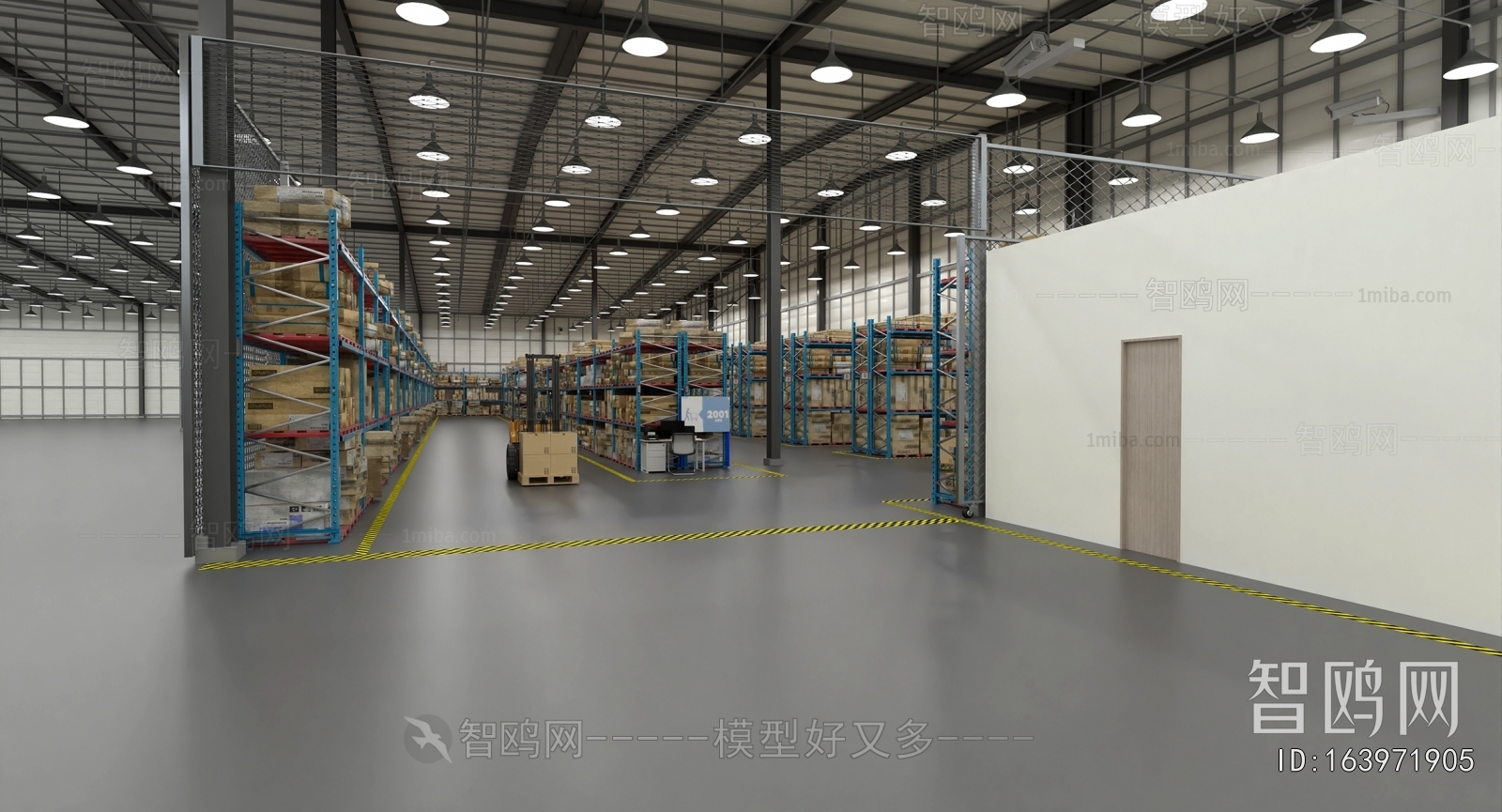 Modern Factory Floor/warehouse