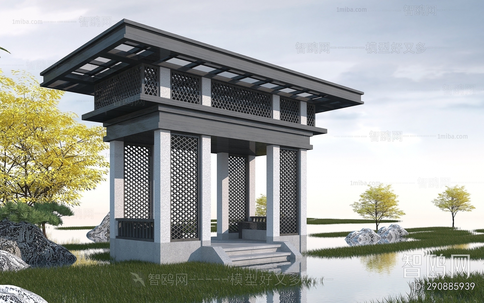 New Chinese Style Pavilion