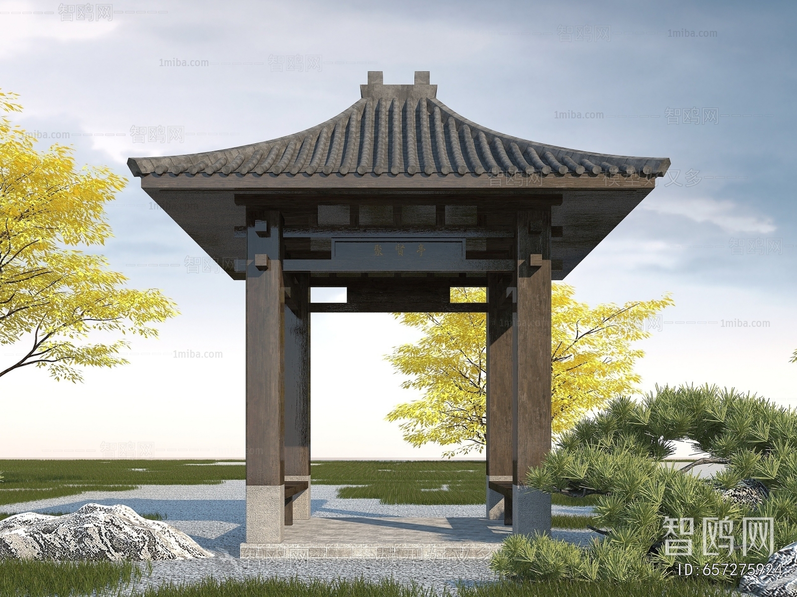 New Chinese Style Pavilion