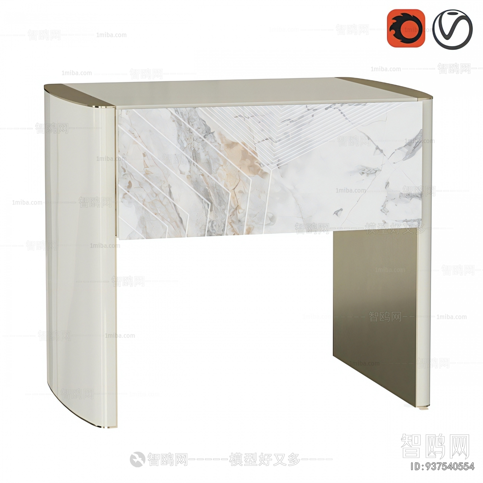 Modern Bedside Cupboard