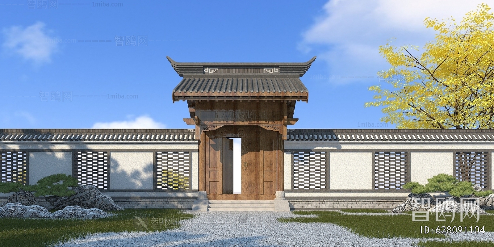 Chinese Style Gate