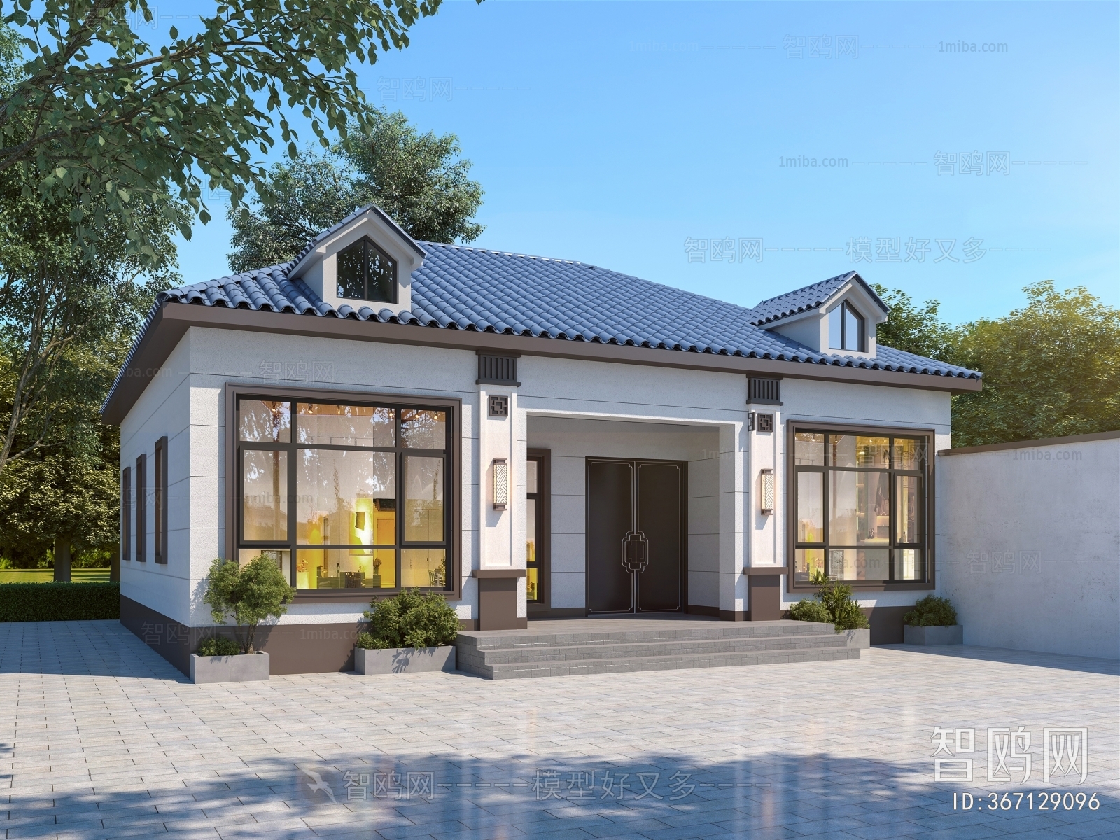 New Chinese Style Detached Villa
