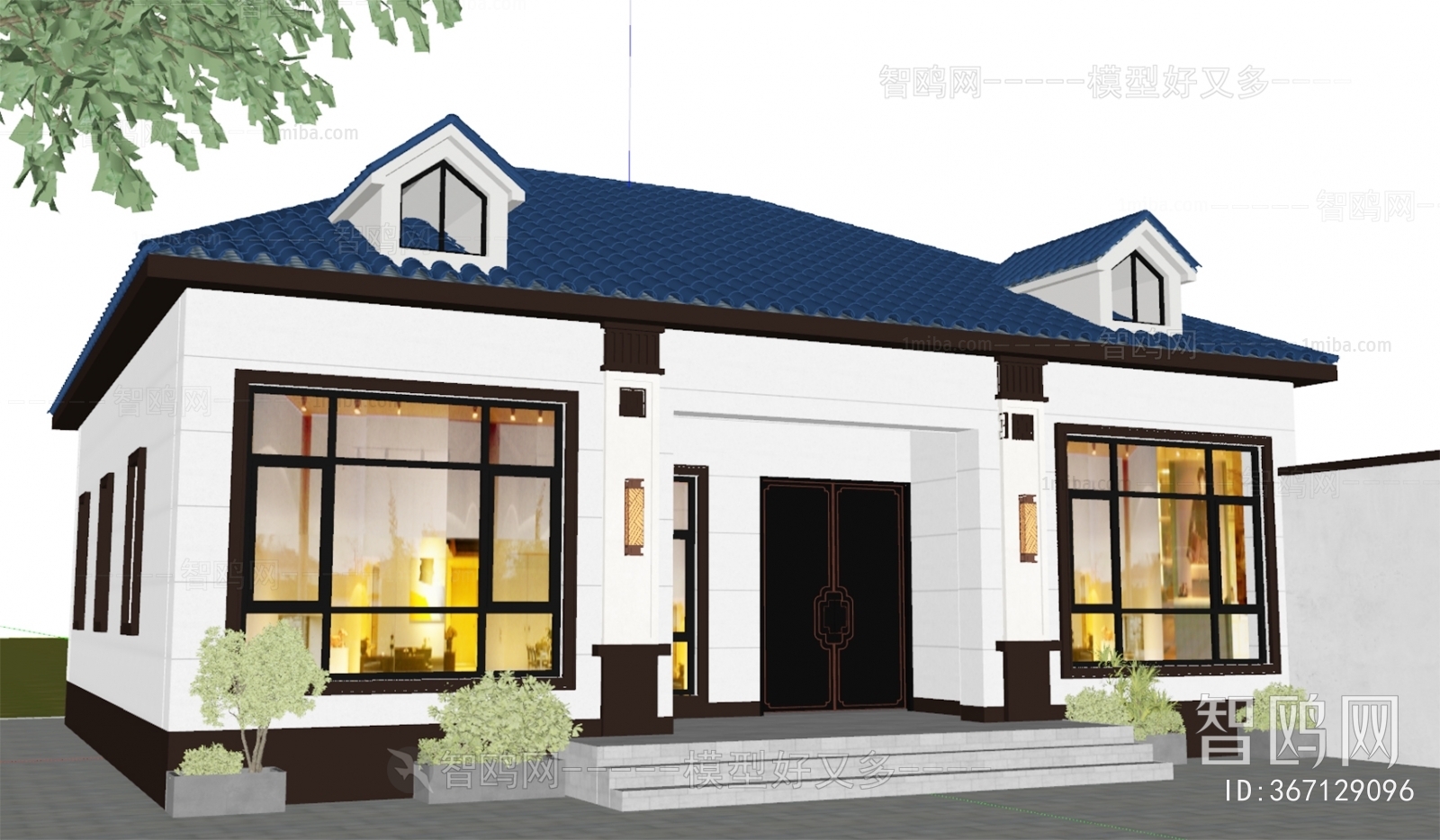 New Chinese Style Detached Villa