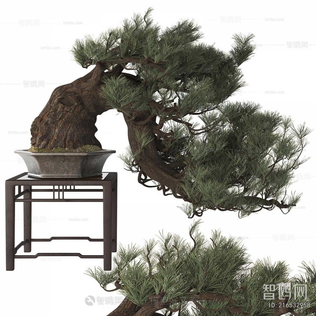 New Chinese Style Bonsai