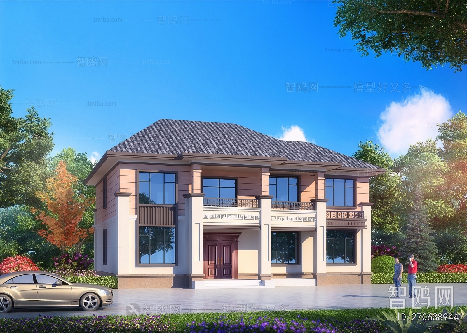 New Chinese Style Detached Villa