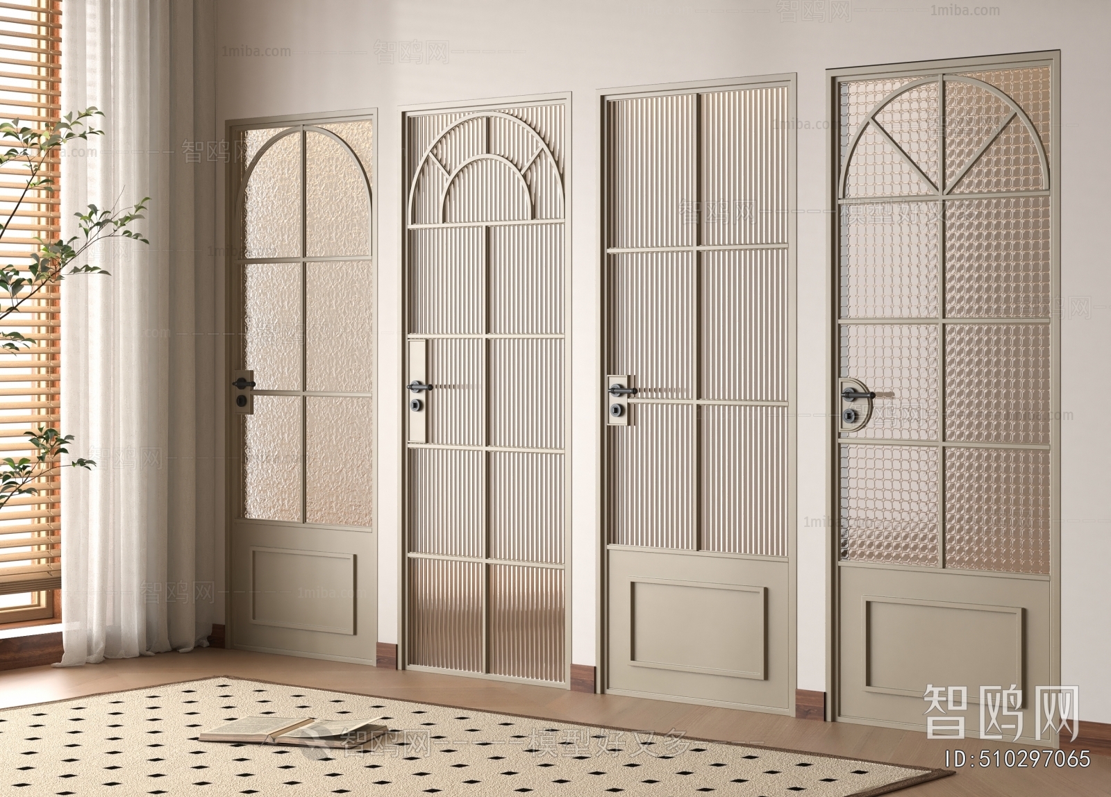 French Style Single Door