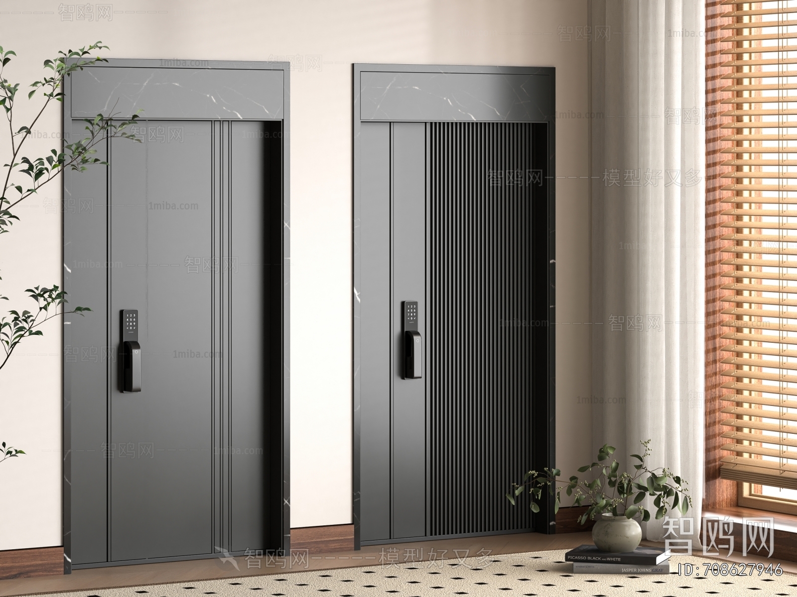 Modern Entrance Door