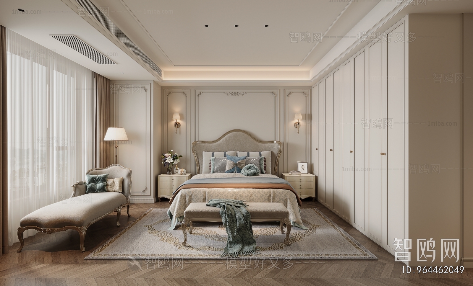 French Style Bedroom