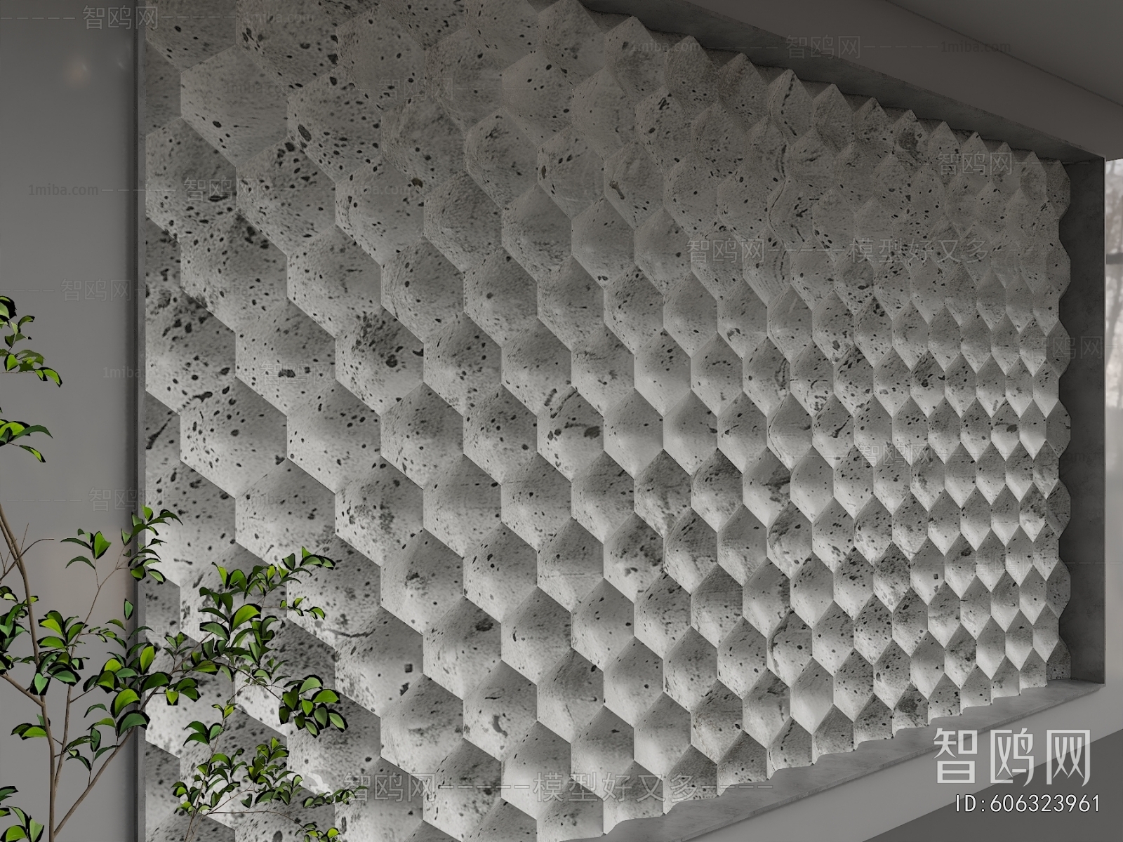 Industrial Style TV Wall