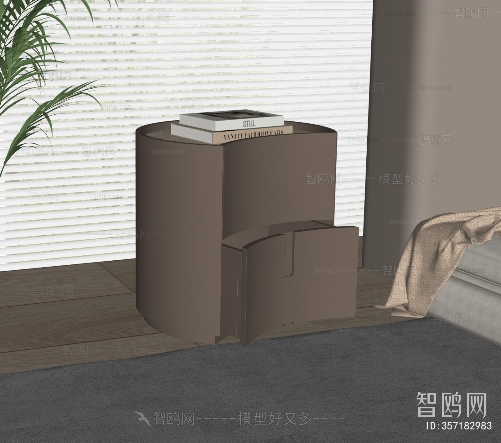 Modern Bedside Cupboard