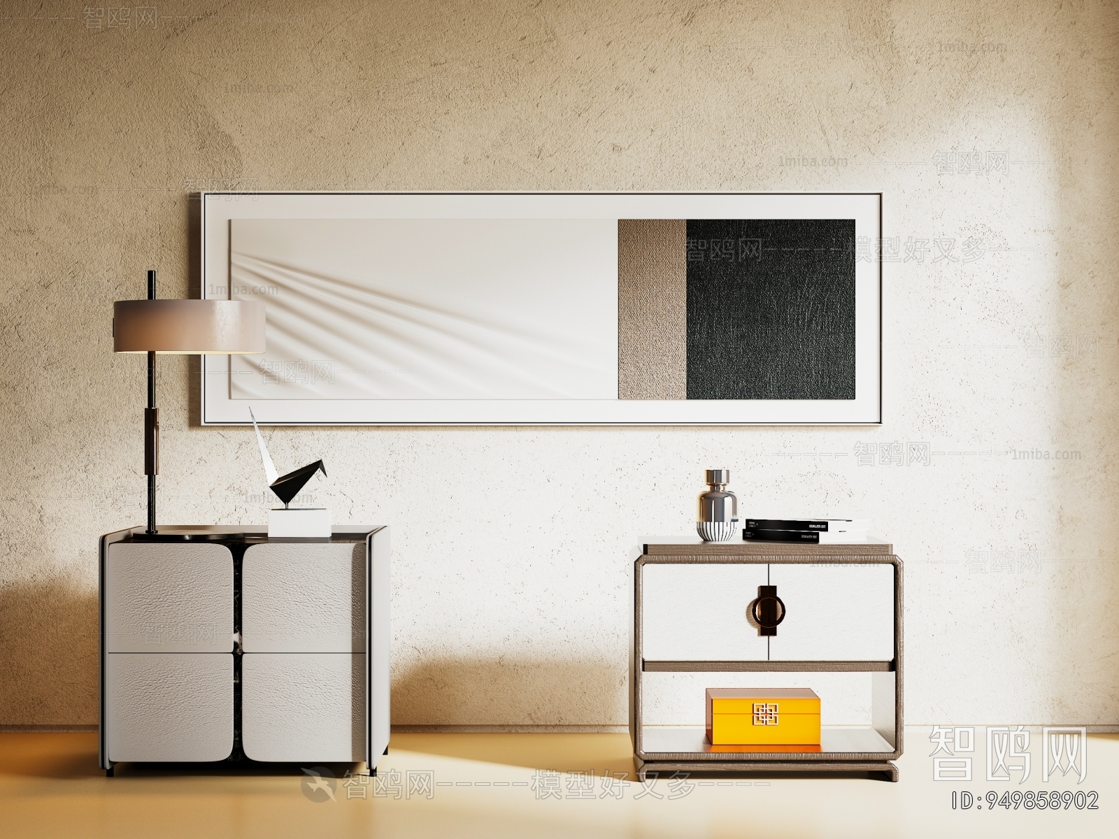 Modern Bedside Cupboard