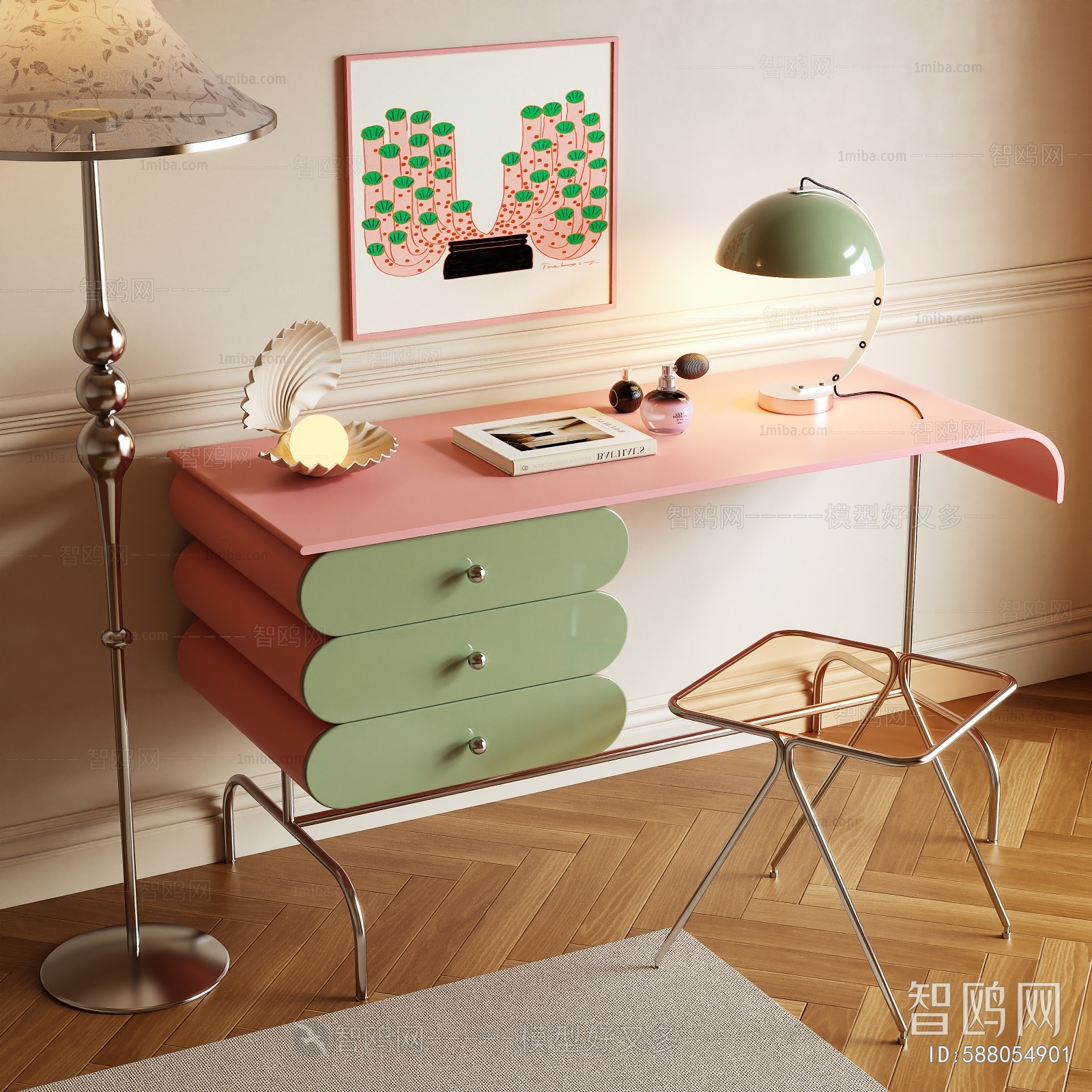 Modern Computer Desk And Chair