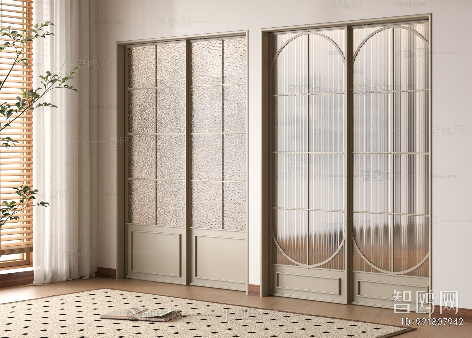 French Style Sliding Door