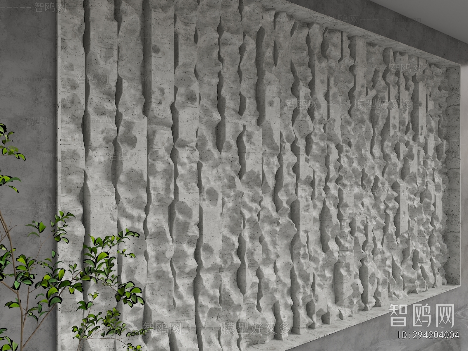 Industrial Style TV Wall