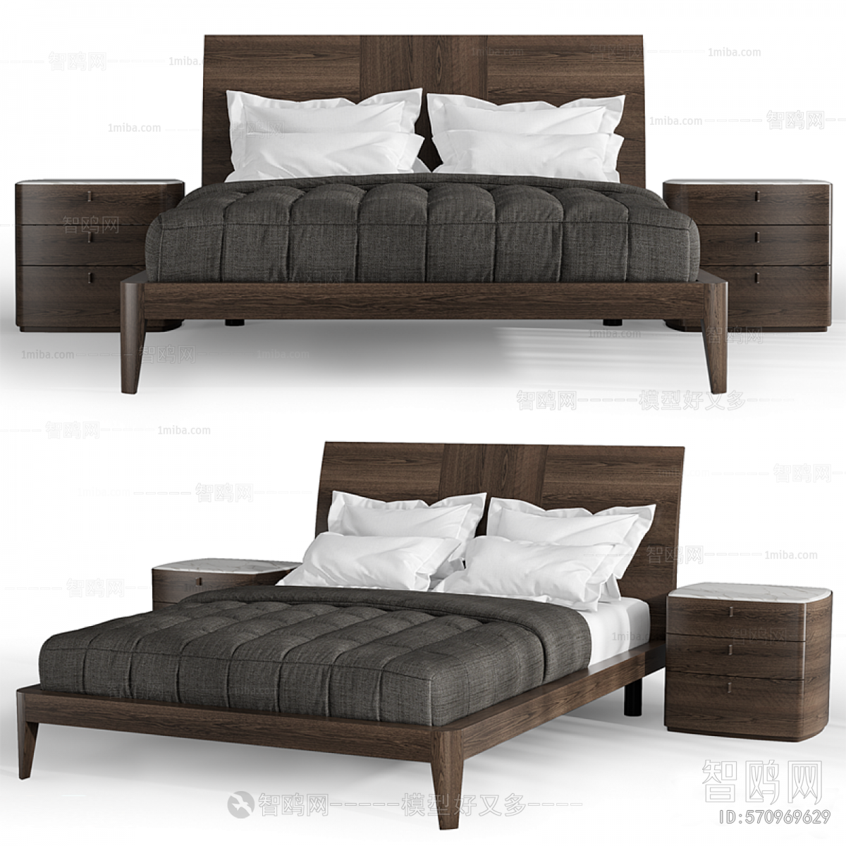 Modern Double Bed