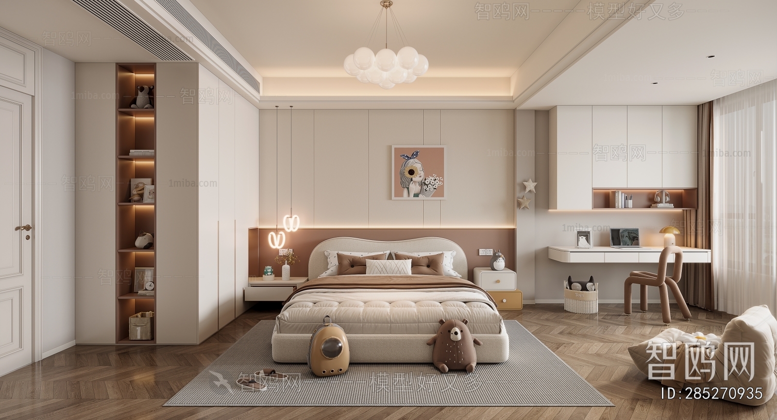 Modern Girl's Room Daughter's Room