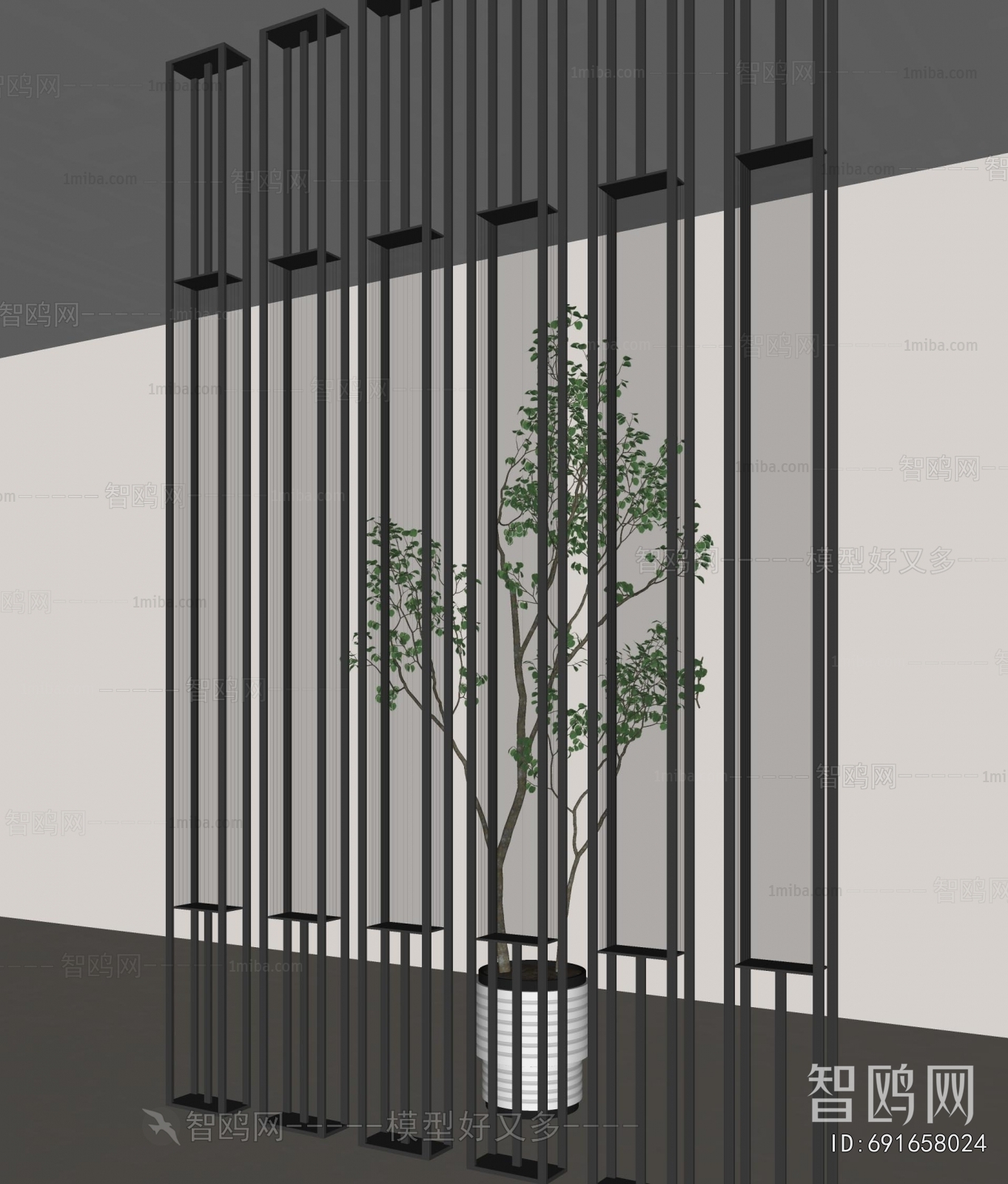 Modern Glass Screen Partition