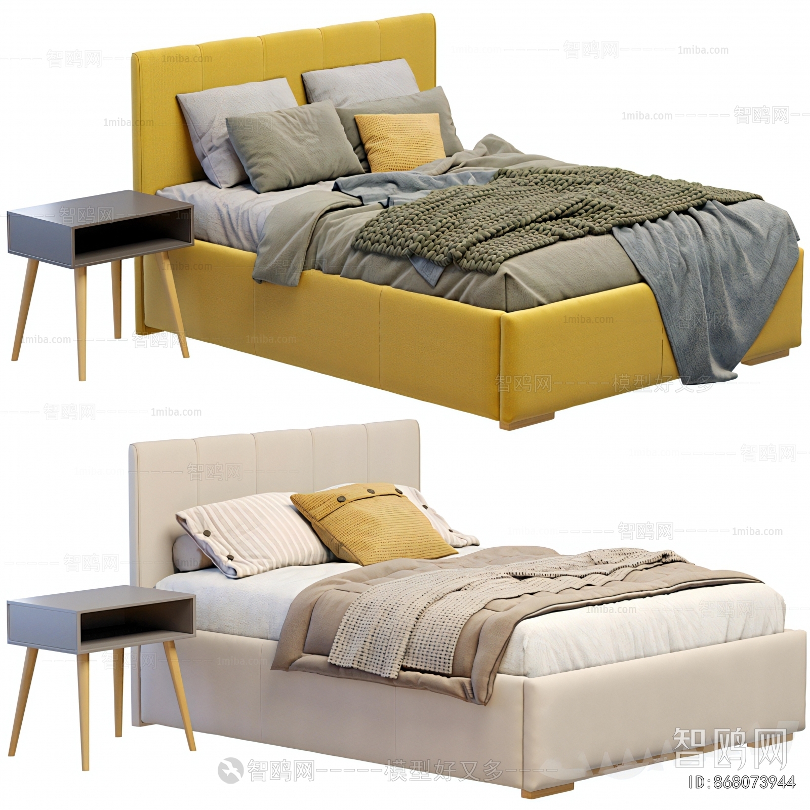 Modern Double Bed