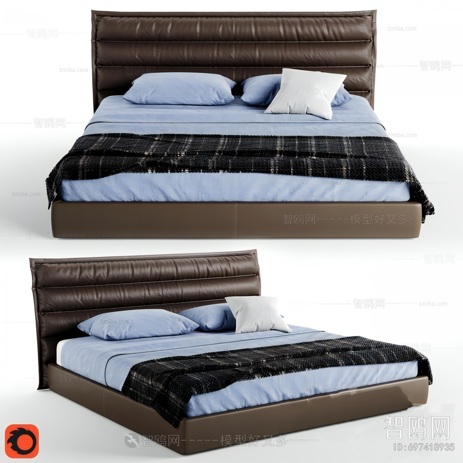 Modern Double Bed