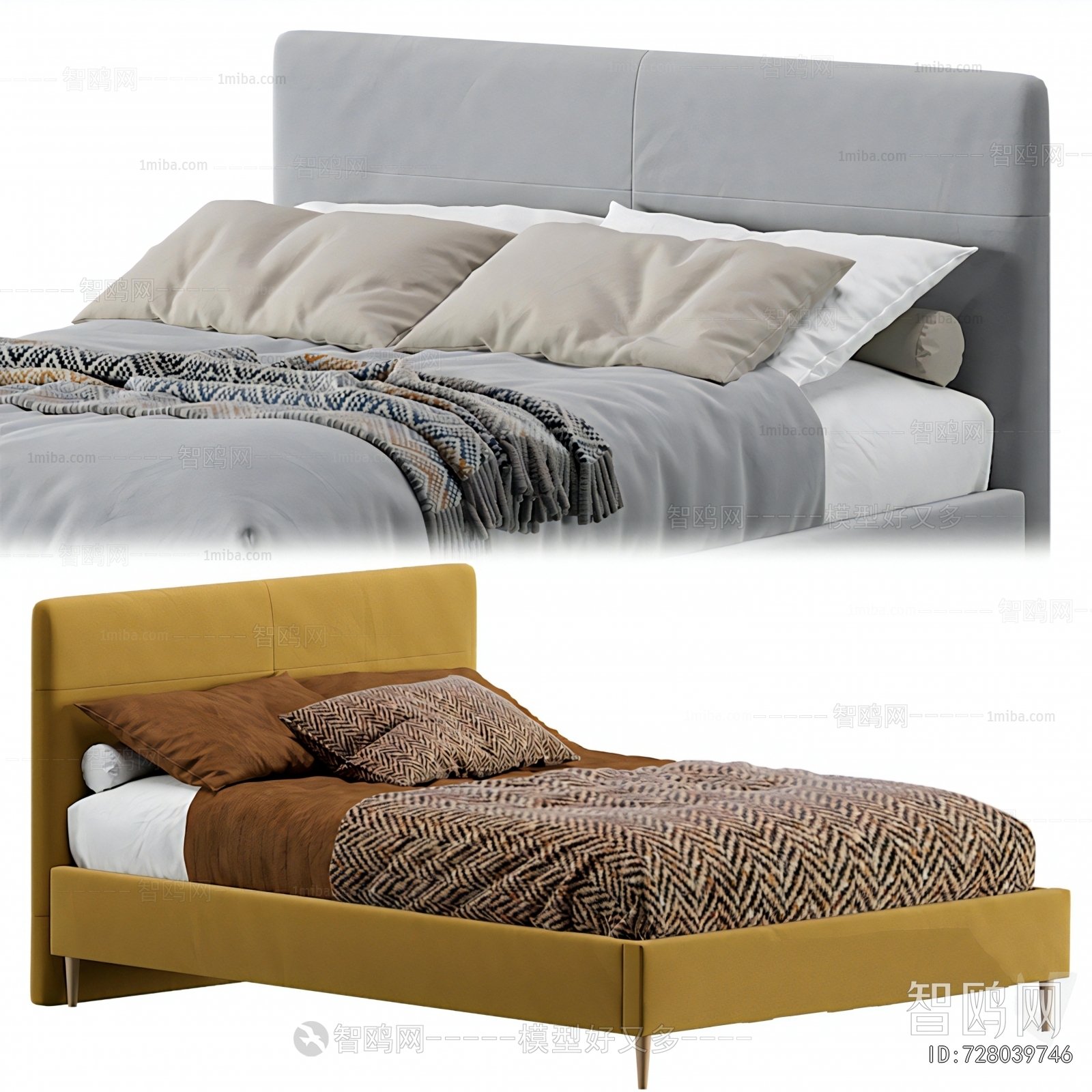 Modern Double Bed