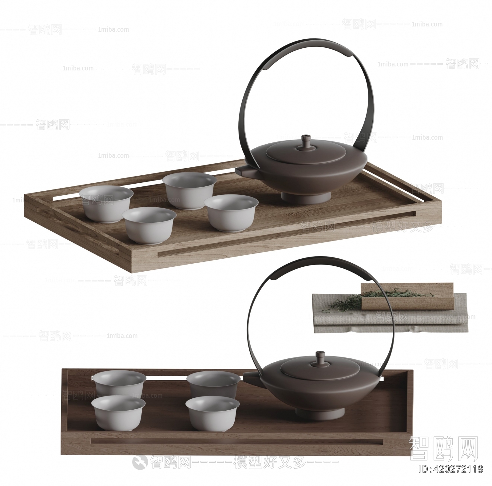 新中式茶具组合
