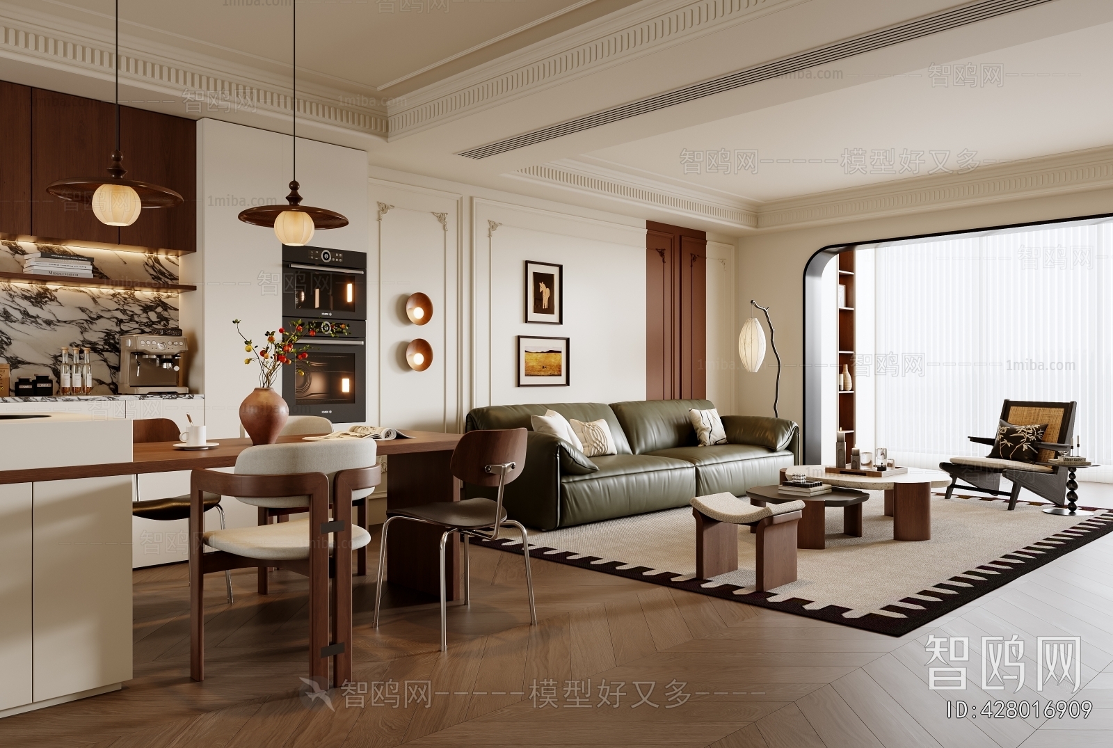 French Style A Living Room