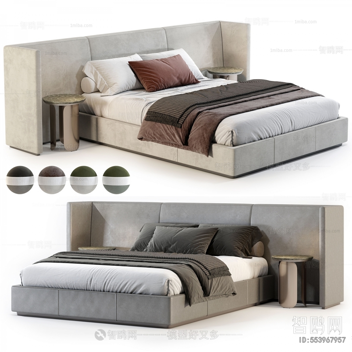 Modern Double Bed