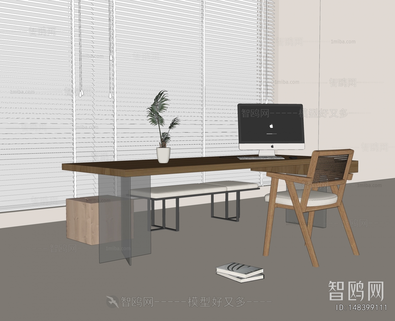 Modern Computer Desk And Chair