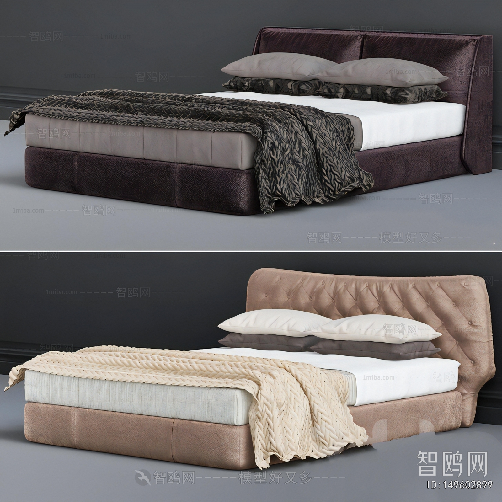 Modern Double Bed