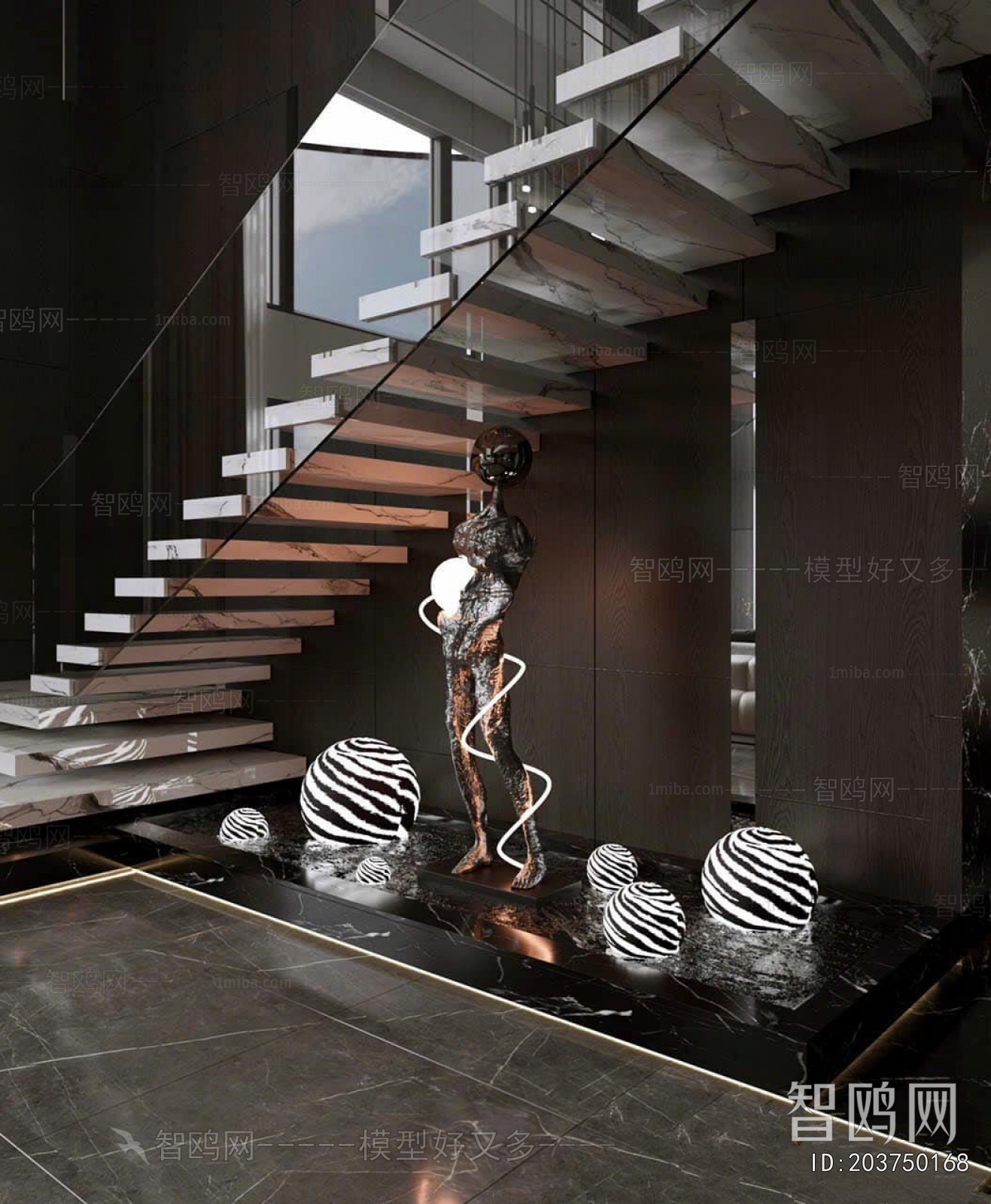 Modern Stairwell