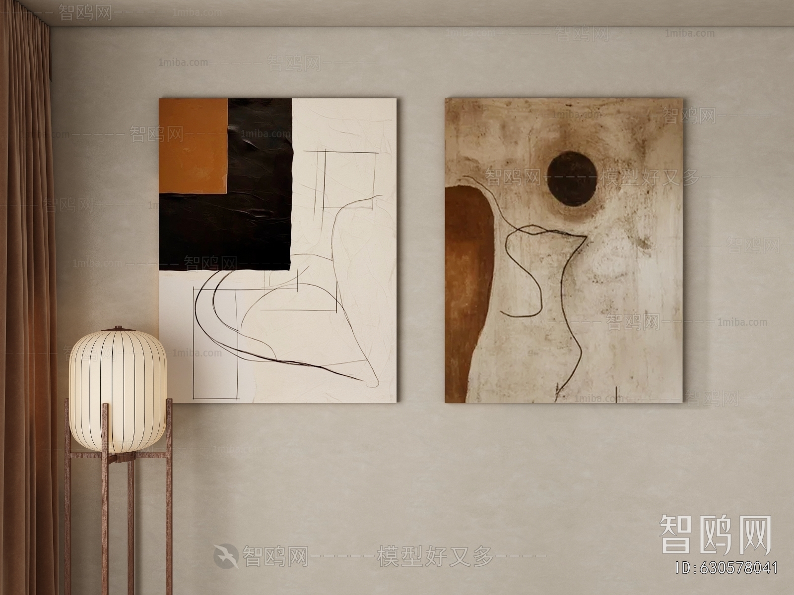 Wabi-sabi Style Painting