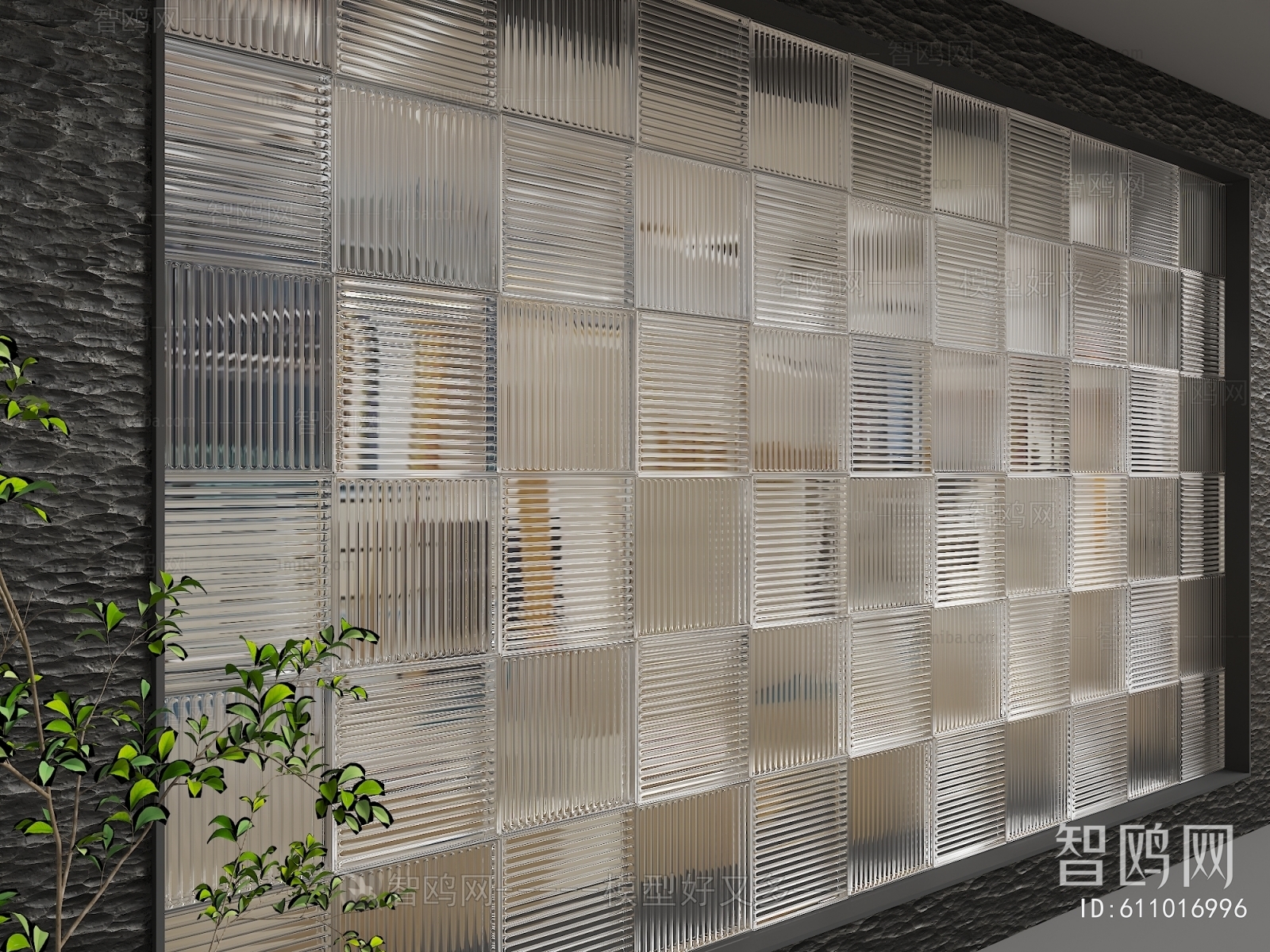 Modern Glass Screen Partition