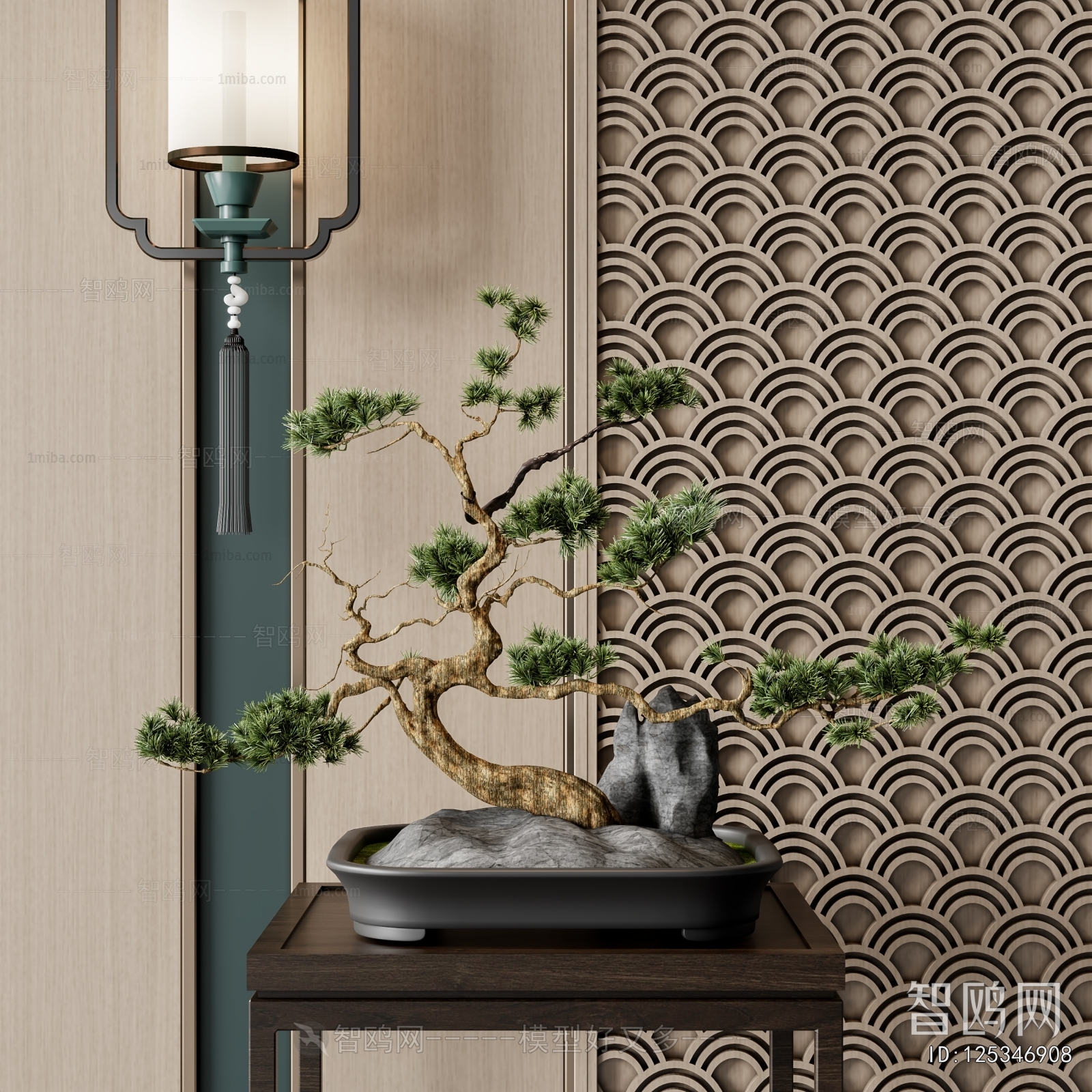 New Chinese Style Bonsai