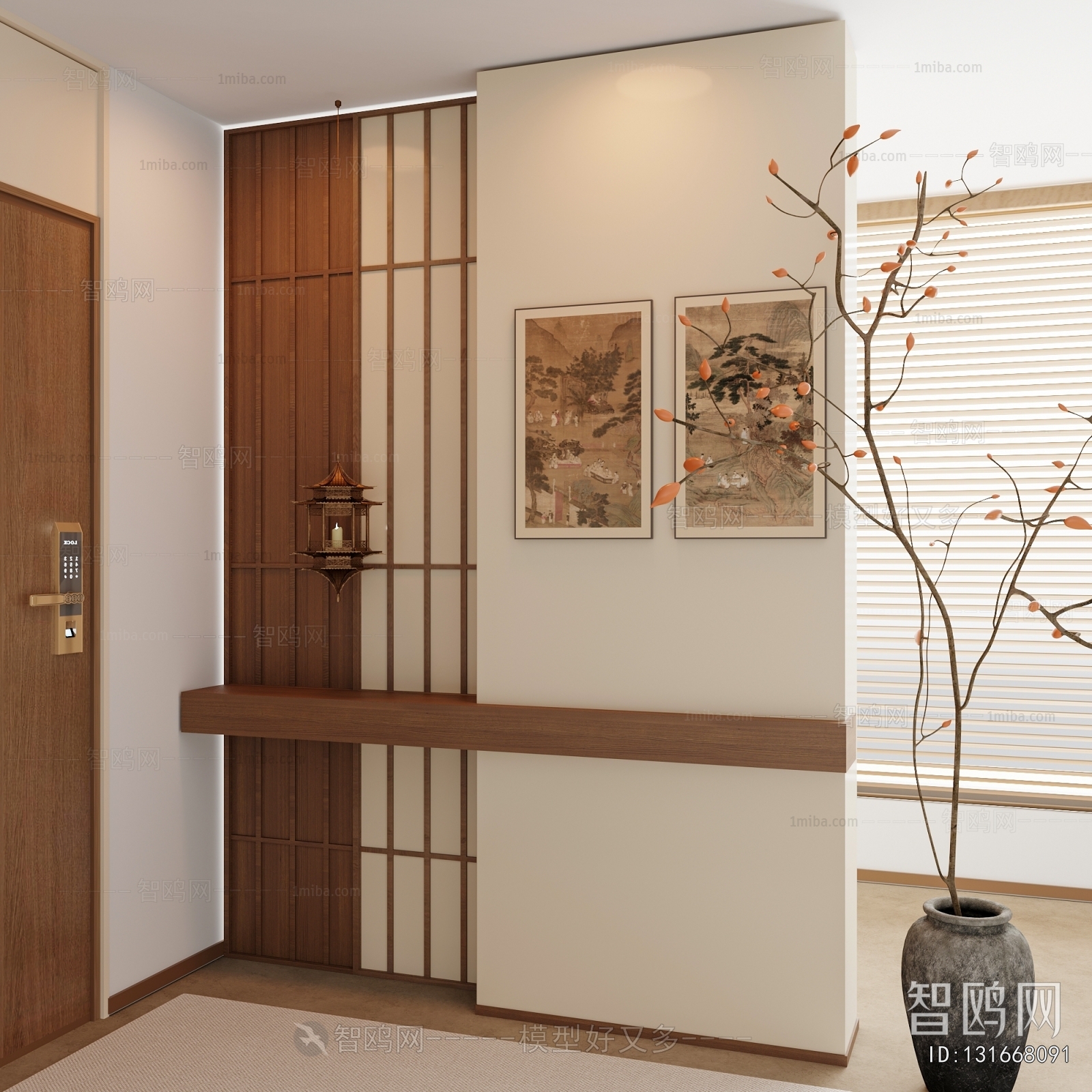 New Chinese Style Hallway