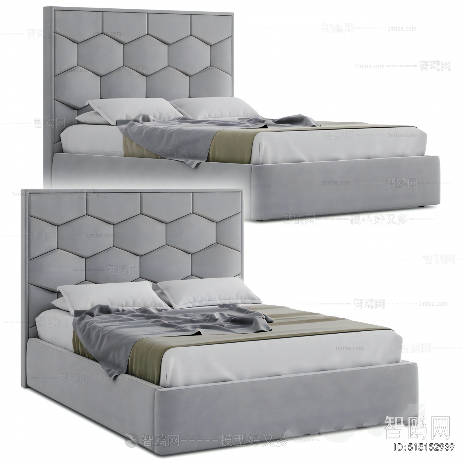 Modern Double Bed