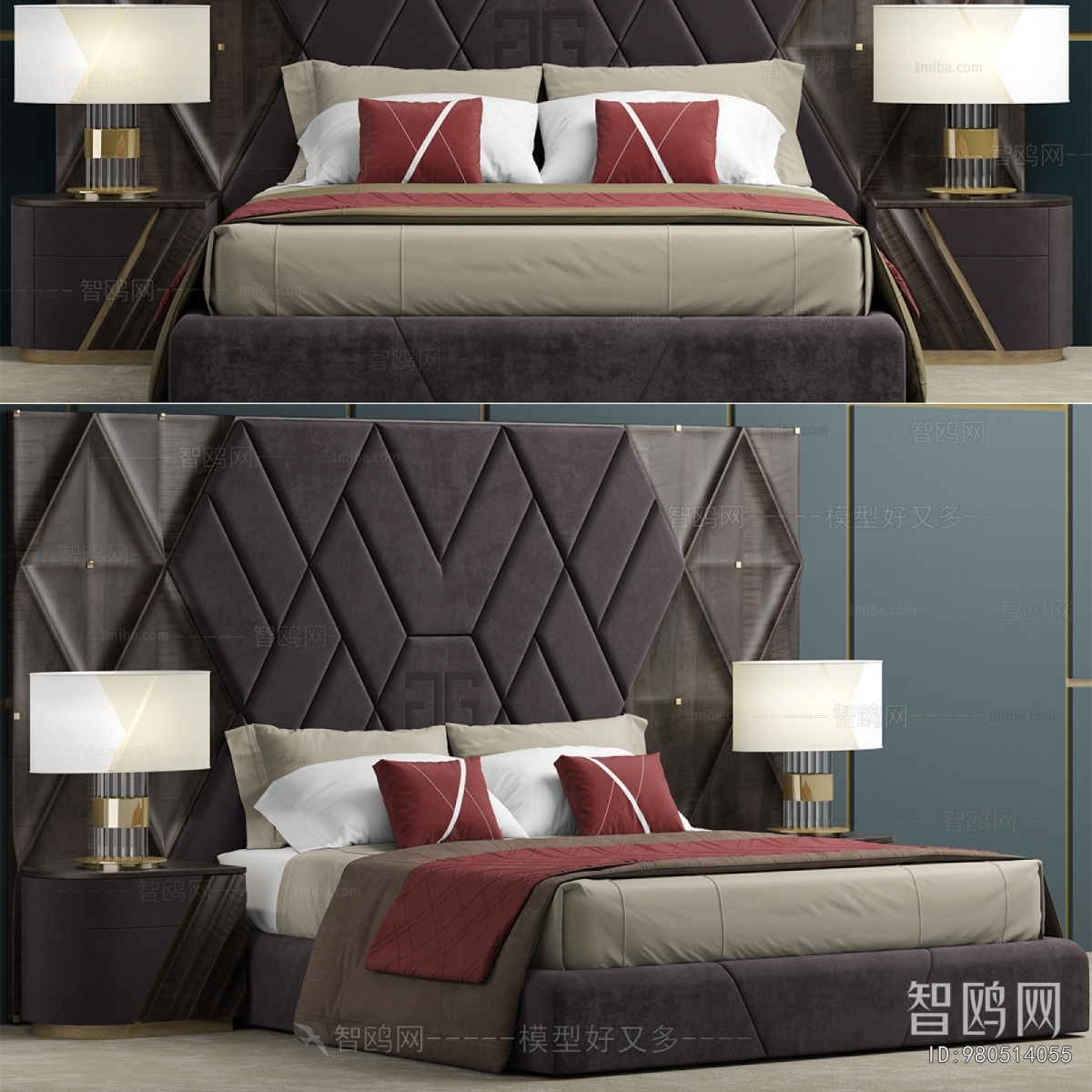 Modern Double Bed