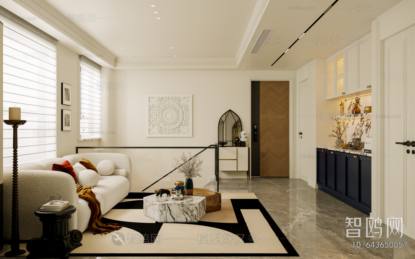 French Style A Living Room