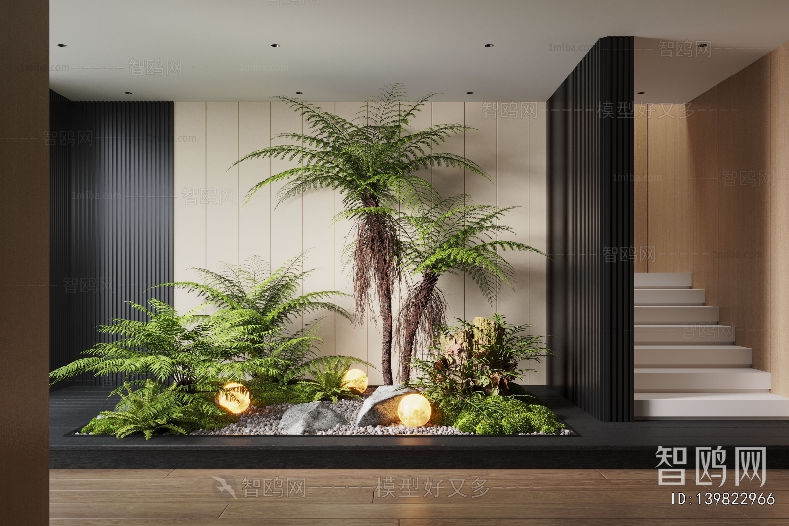 现代室内植物景观造景