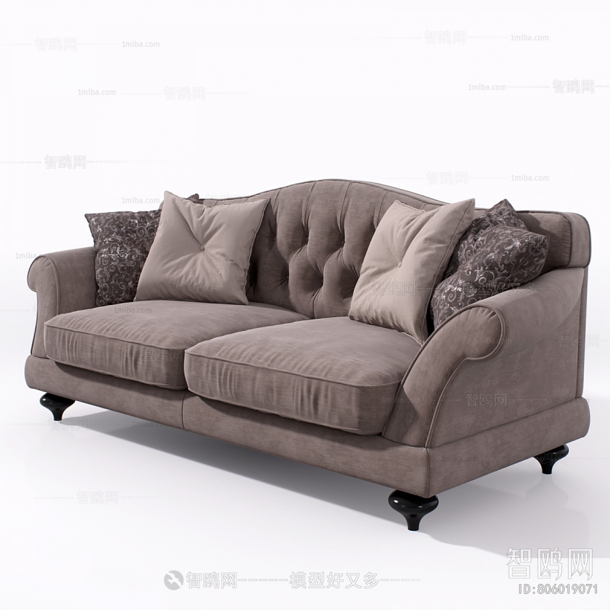 Simple European Style A Sofa For Two