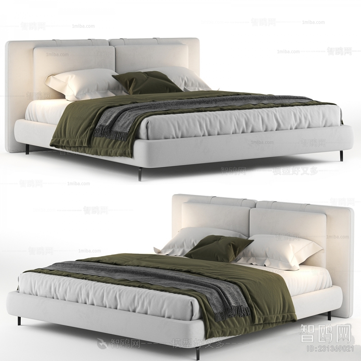 Modern Double Bed
