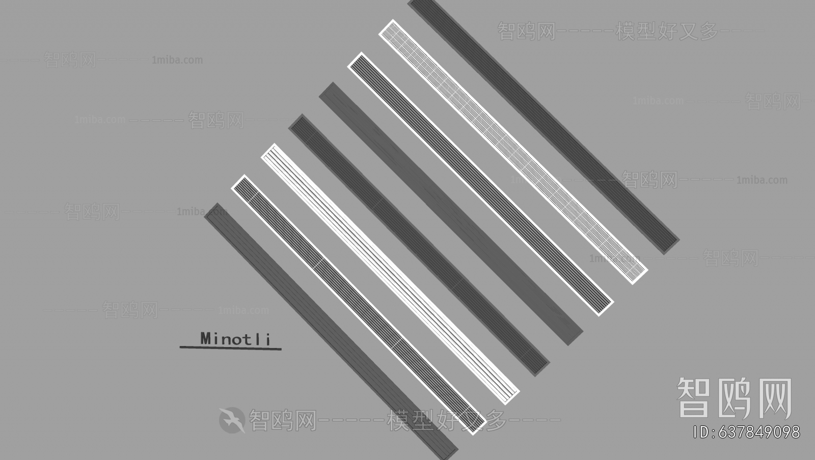 现代中央空调出风口组合