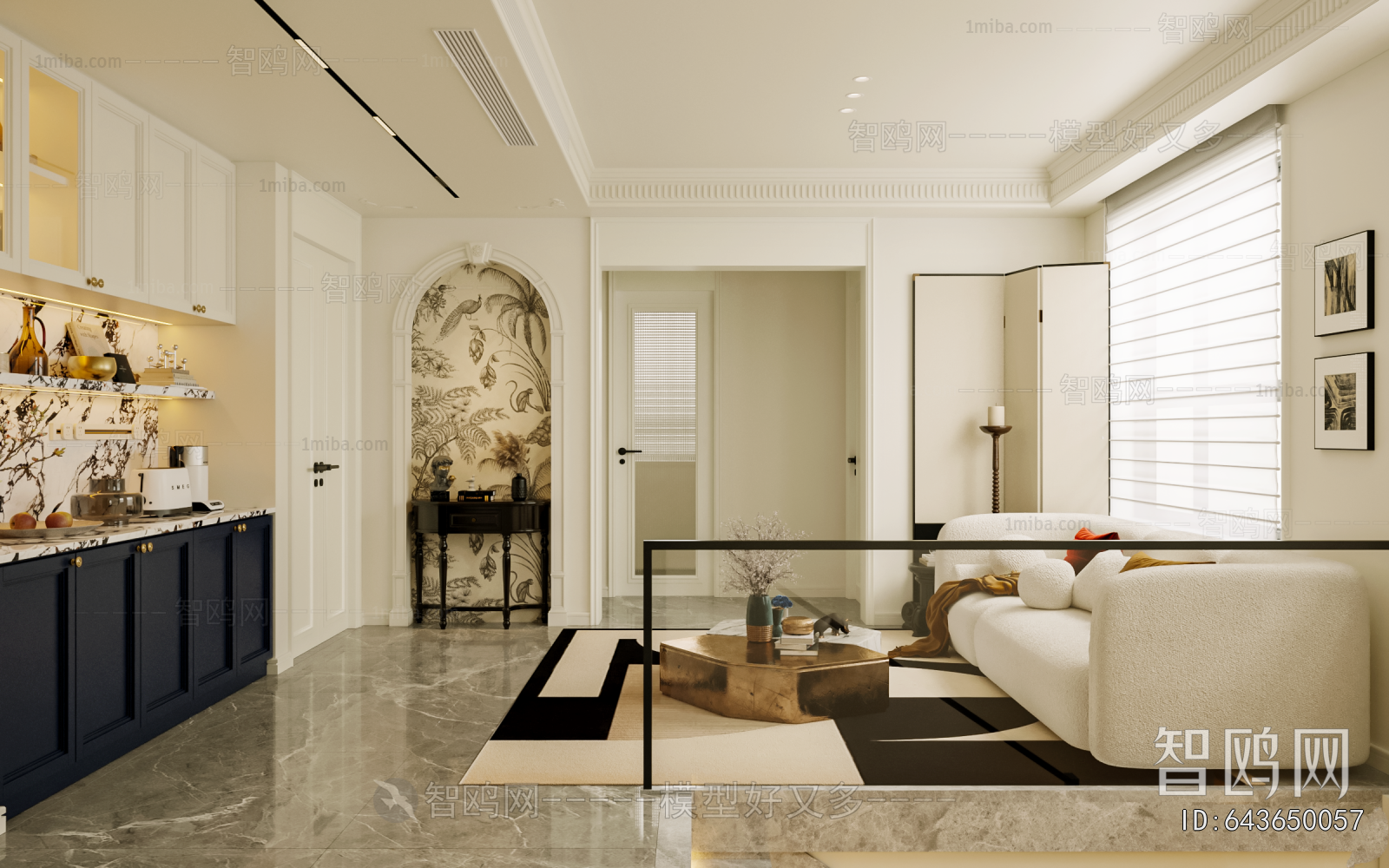 French Style A Living Room