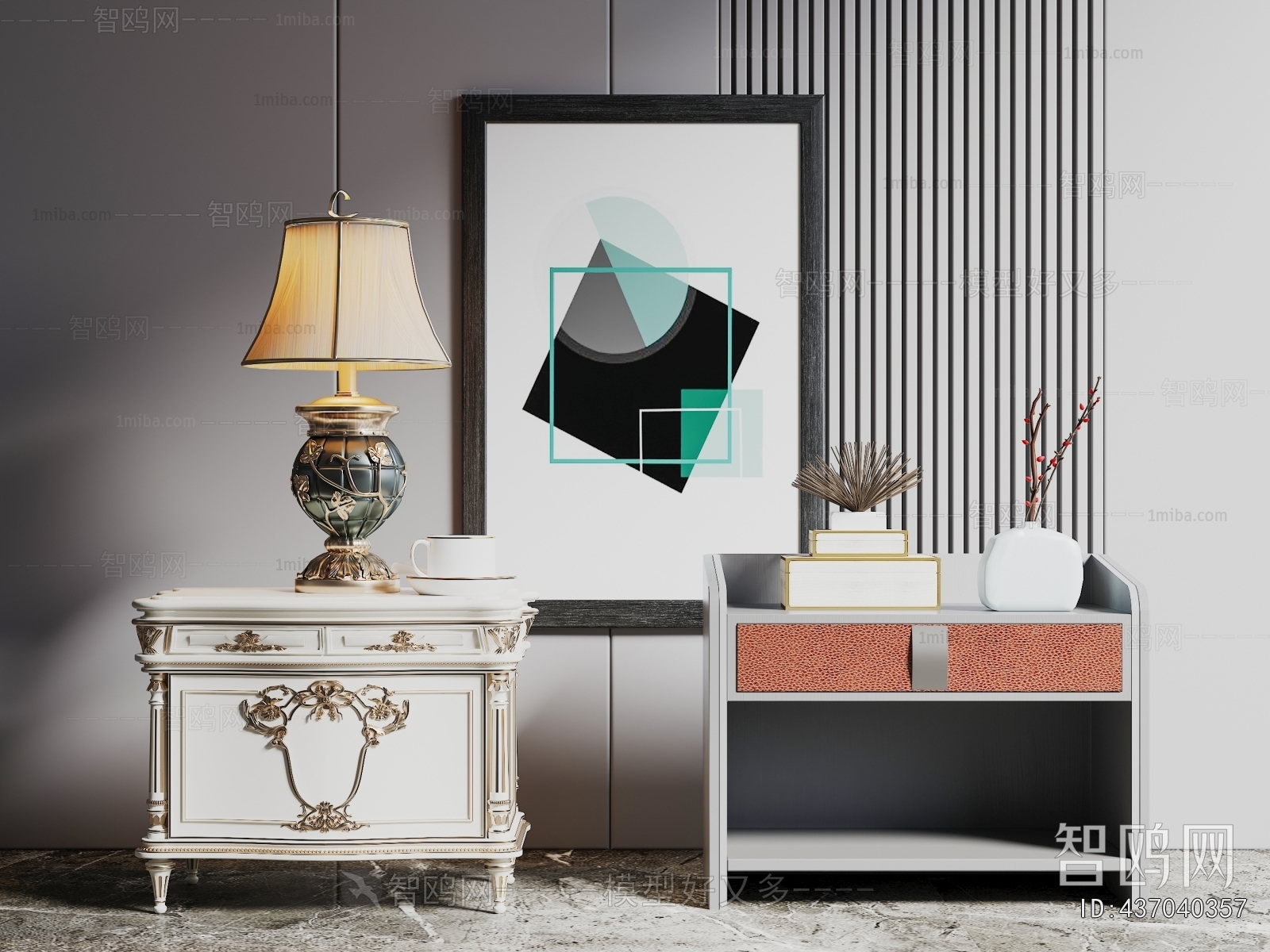 Modern Bedside Cupboard