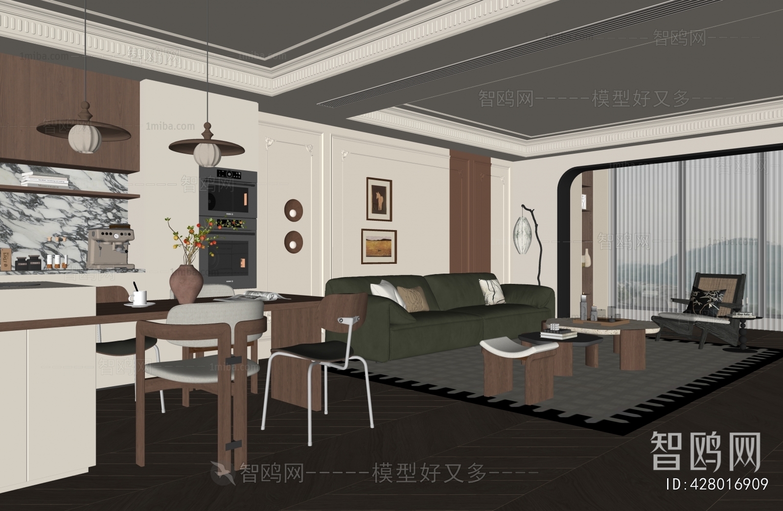 French Style A Living Room