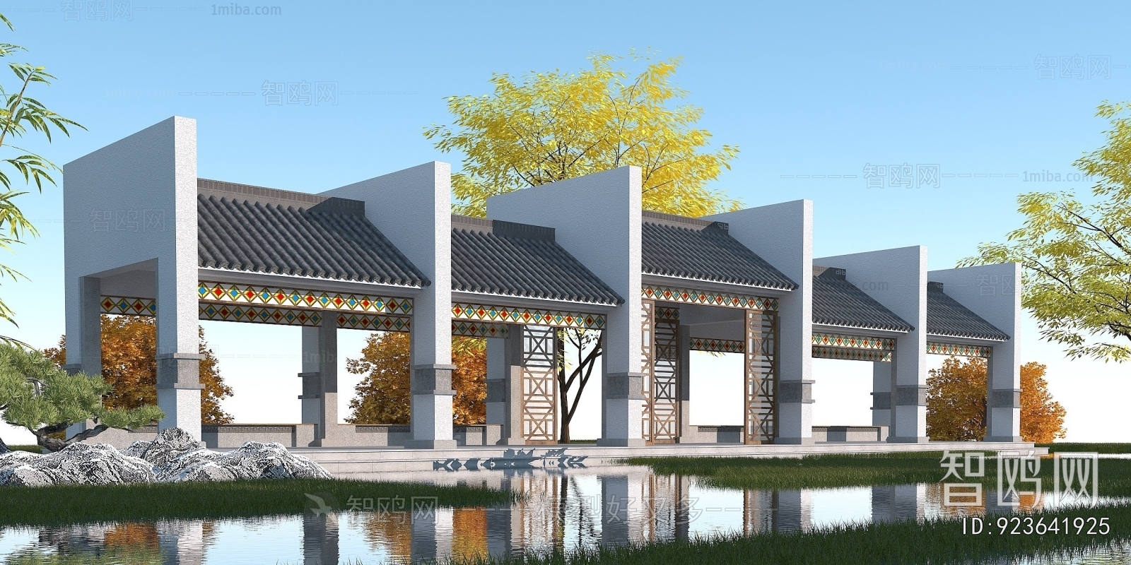 Chinese Style Gallery Frame