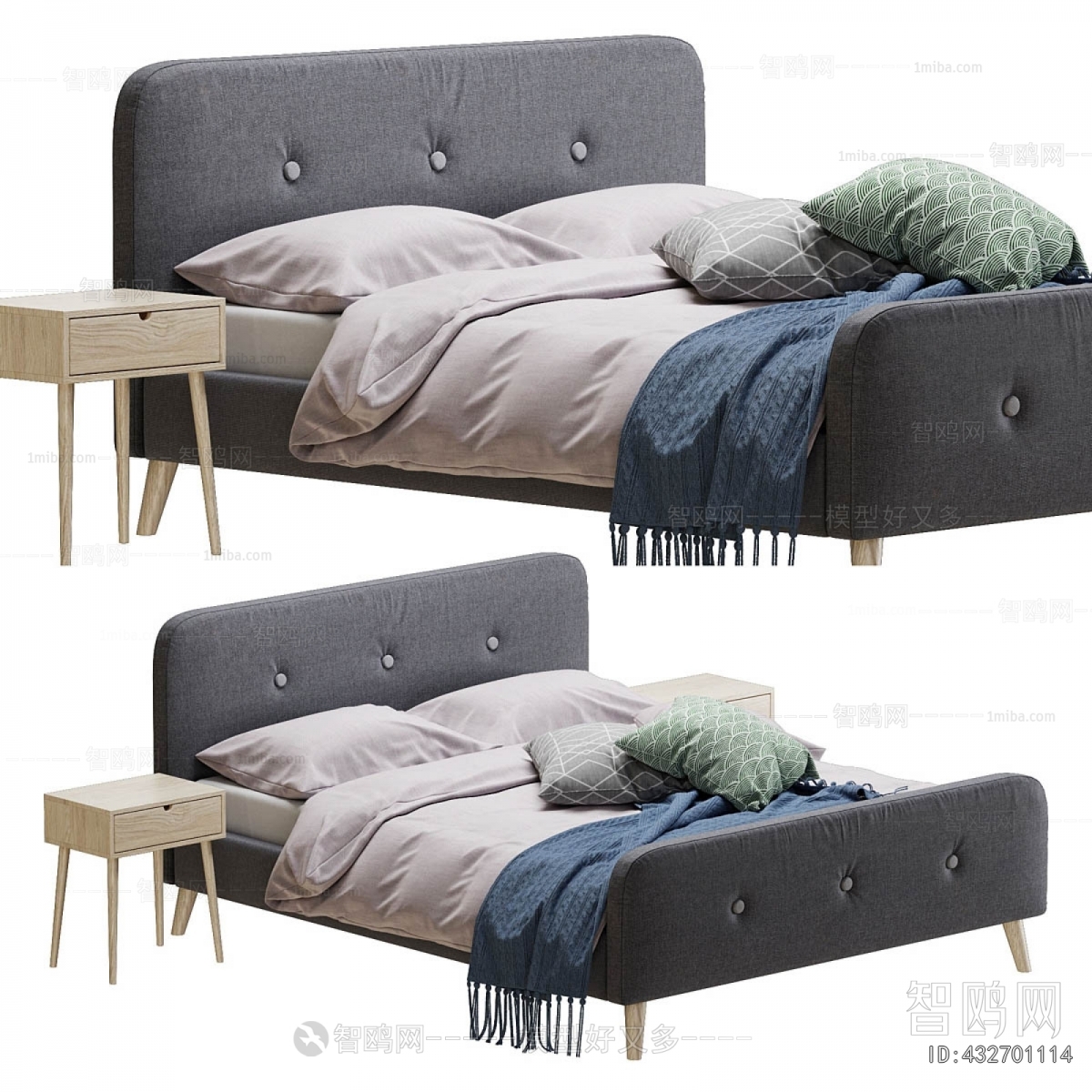Modern Double Bed