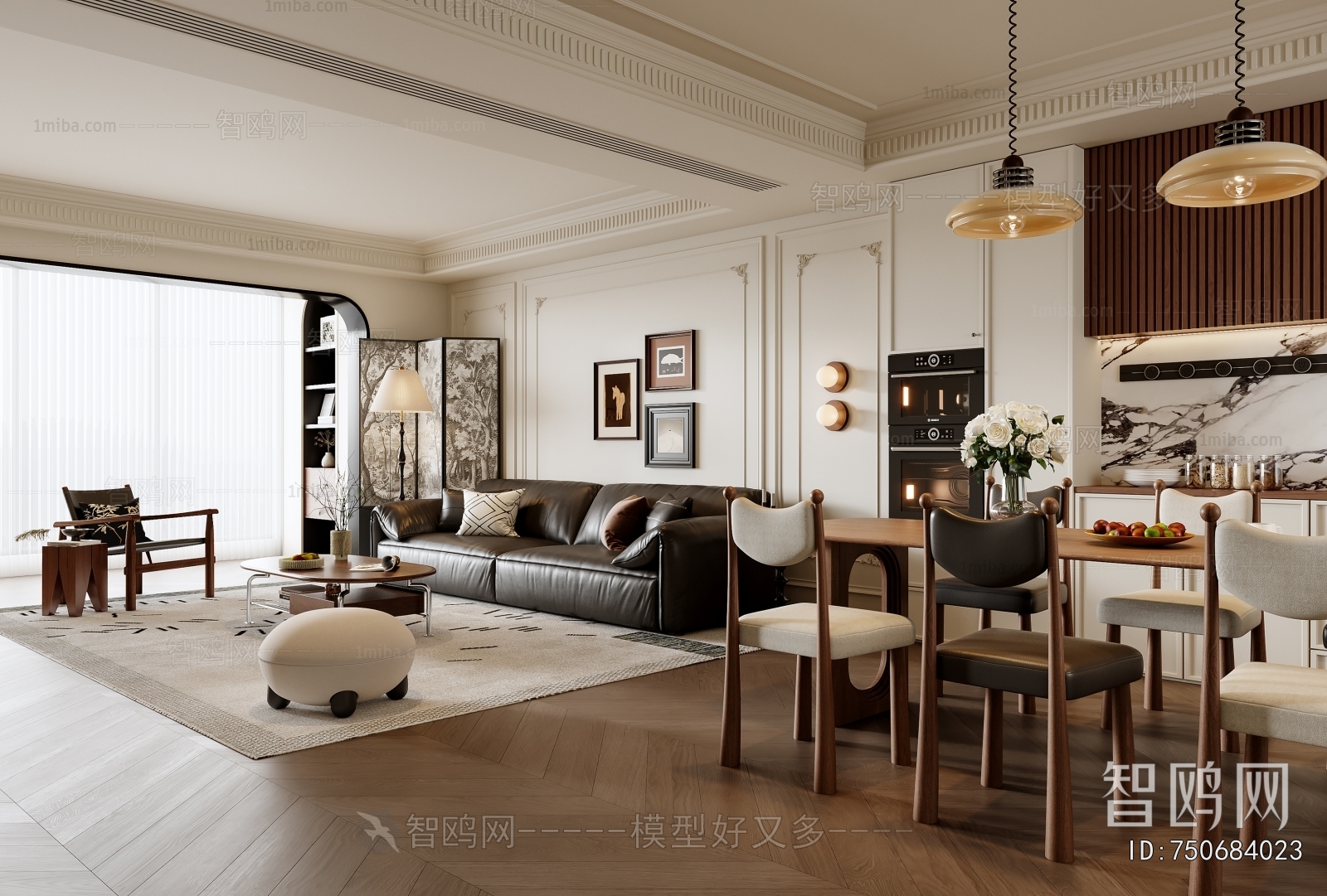 French Style A Living Room