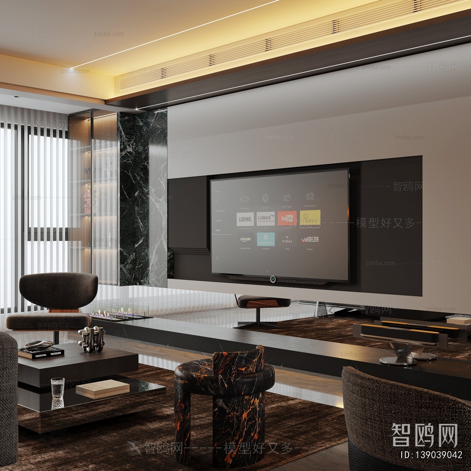 Modern A Living Room