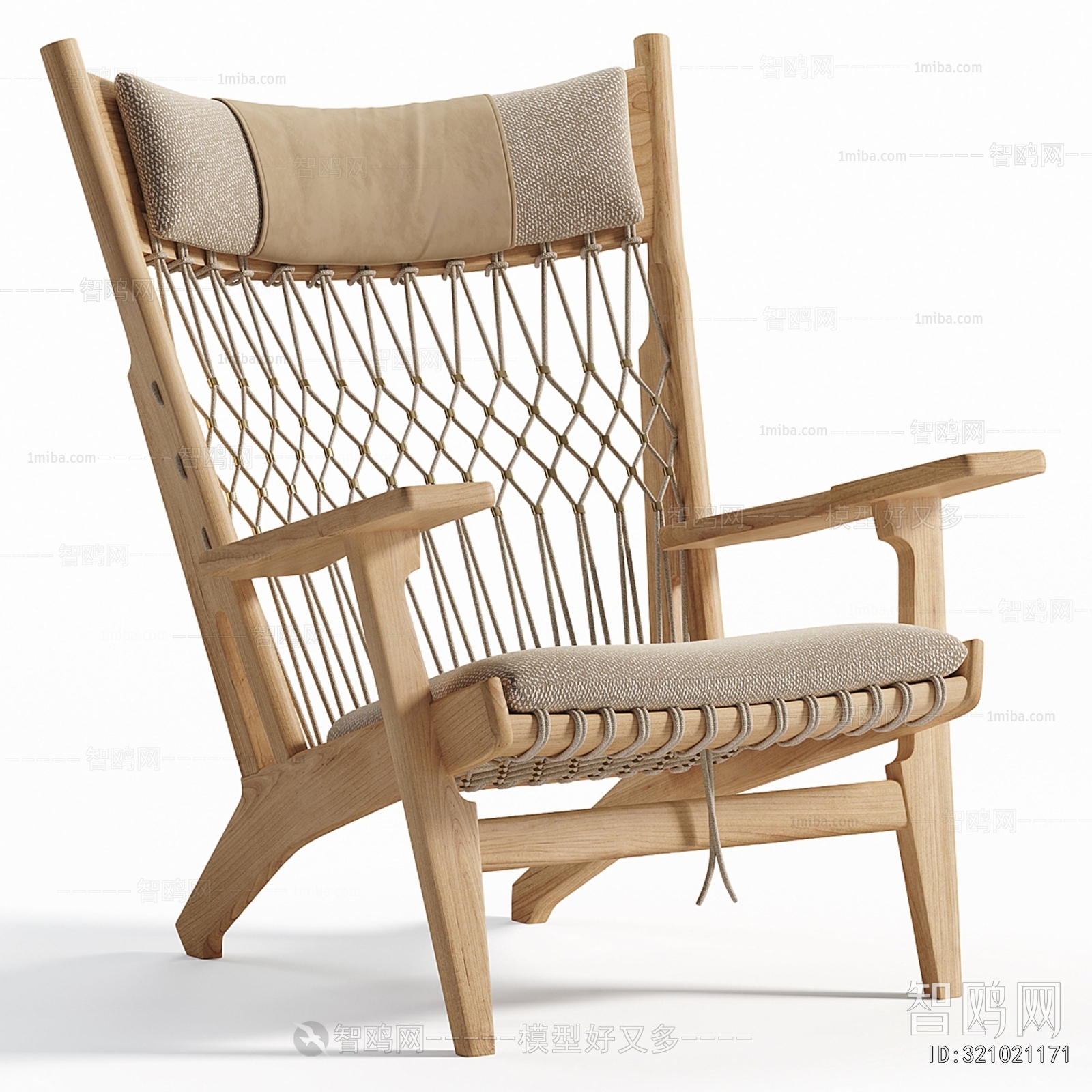 Nordic Style Lounge Chair