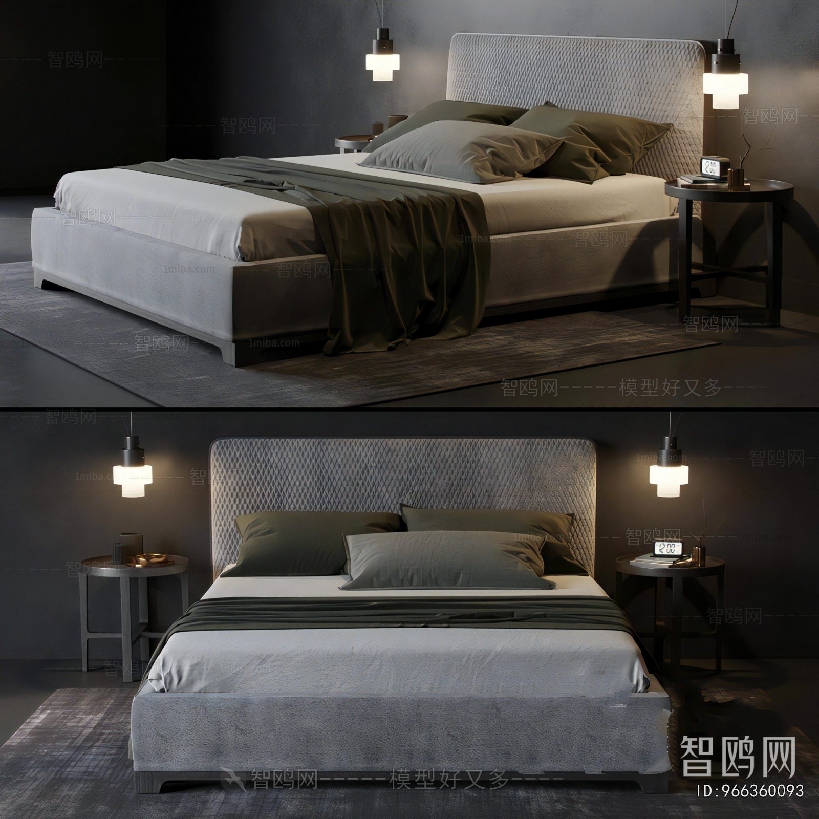 Modern Double Bed